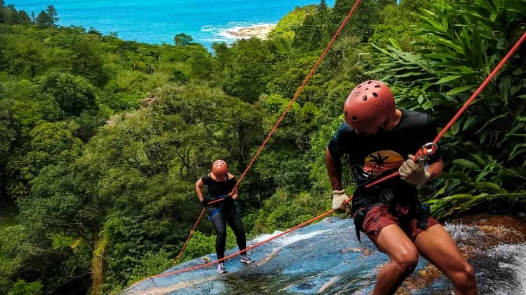 Calhetas Rappelling 96m