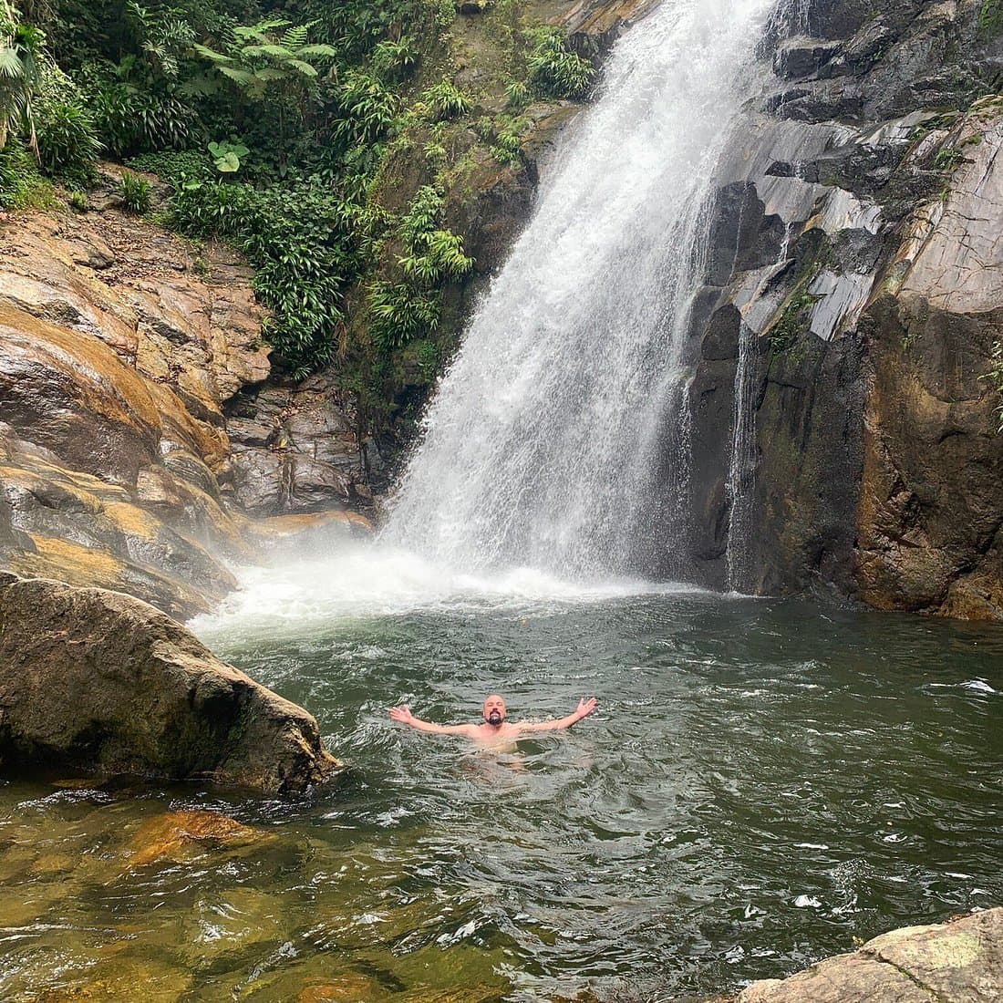 Trilha do Ribeirão do Itú (Cachoeiras) - Praia de Boiçucanga
